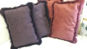 KISSEN --- DAS ZEITALTER DER ELEGANZ --- WOHNKULTUR --- MIMOSENKISSEN --- 45 cm x 4 - Bild 1 von 12