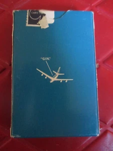 Tarjetas de juego vintage FLY THE UNITED SKIES "GIN" USADAS - AÑOS 80 - Imagen 1 de 4