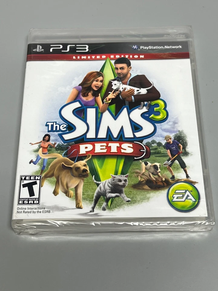 The Sims 3: Pets Limited Edition (Sony PlayStation 3, 2011) Factory Sealed MINT - Image 1 of 1