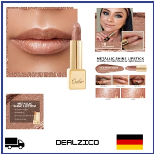 OULAC Sahara Gold Lipstick, Wasserfest & Superfeuchtigkeit - Bild 1 von 10