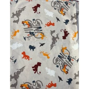 1 Yard Disney Lion King Fabric - Wild Ones - Tan - springs - 36 x 44" - Picture 1 of 4