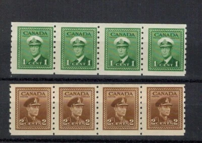 CANADA SCOTT 263 AND 264 MINT LIGHTLY HINGED WITH FRESH GUM AND WELL CENTERED CO - Image 1 of 2