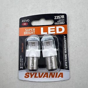 SYLVANIA - 2357 ZEVO LED Red Bulb - Bright LED Bulb (2 Bulbs)