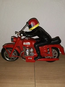 Motorrad mit Motorradfahrer - Modell  - Bild 1 von 4