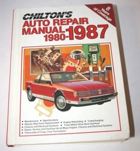 Chiltons Auto Repair Manual 1980-1987 #7670 Covers over 6000 model combinations - Picture 1 of 2