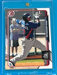 2015 BOWMAN PROSPECTS - ERIK GONZALEZ (RC) #BP48