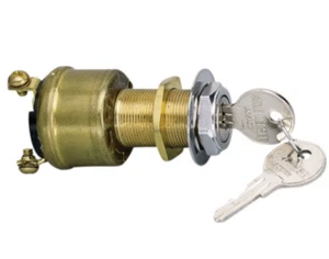 Cole Hersee M-550-BP Interruptor Rojo 3 Posiciones Universal Marina Llave de Encendido - Imagen 1 de 1