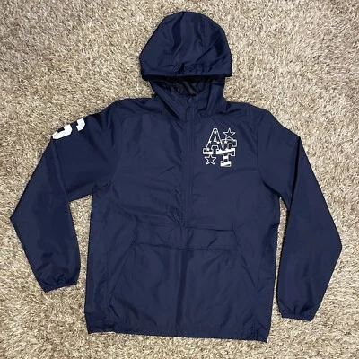 Pullover cortavientos Air Force Academy Falcons Anorak para hombre pequeño equipo emitido Foto 1 de 4