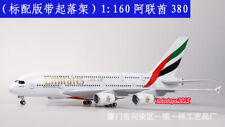 1:160 A380 Airways Airlines Passenger Airplane Aircraft W/ Voice Light Model Toy