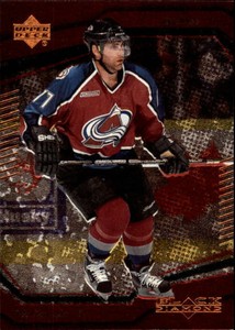 2000-01 Black Diamond Colorado Avalanche Hockey Card #15 Ray Bourque