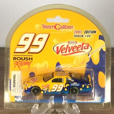 Jeff Burton #99 Kraft Velveeta 1:64 Scale NASCAR 2003 Team Caliber Issue #22 - Image 1 of 3