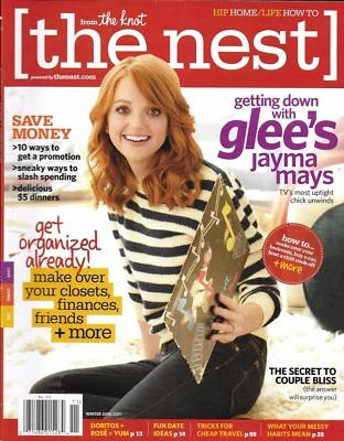 Nest Magazine Jayma Mays Save Money Home Storage Recipes Cheap Travel Bliss 2011 - Image 1 of 4