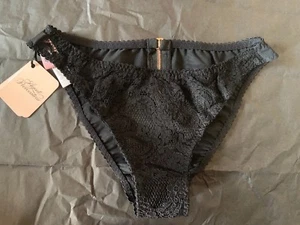 Agent Provocateur Sally Slip Gold Reißverschluss Schwarz Größe 2 - Bild 1 von 3