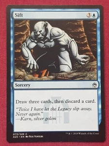Magic The Gathering MASTERS 25 SIFT tarjeta azul Magic The Gathering - Imagen 1 de 2
