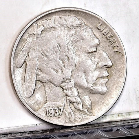 1937-D Buffalo Nickel - 3 Legs - VF (49018-L) Cover