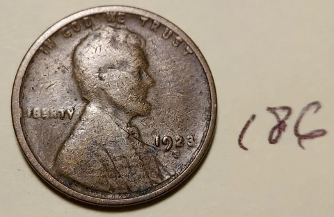 1923-S Lincoln Wheat Cent      #286 Cover