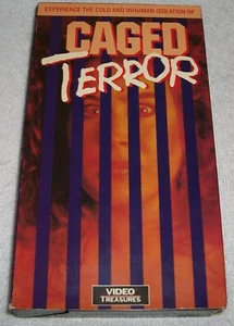 CAGED TERROR 1990 VHS Cult Horror RARE / OOP - Picture 1 of 3