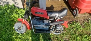 rare find  60's 70's pines monza italy electric battery operated mini bike - Picture 1 of 6