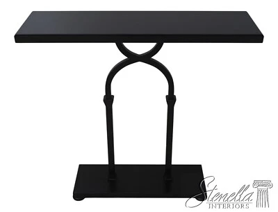 L63610EC: MAITLAND SMITH Slate Top Iron Base Table HM1008  ~ NEW - Image 1 of 4