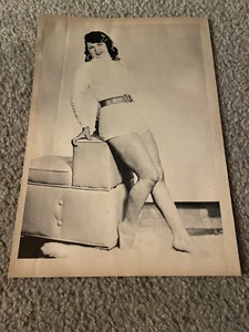 Vintage LEE CHONE LACLAIRE Women Wrestling Pinup Photo Magazine Clipping 1960 - Picture 1 of 1