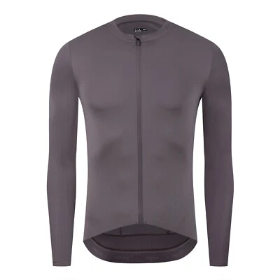 Hombres Ciclismo Manga Larga Jersey Pro Bicicleta de Carretera Camisa Larga Bicicleta Prendas para el torso Transpirable Foto 1 de 4