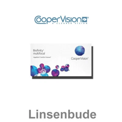 Biofinity Multifocal 3er-Pack - Monatslinse von Cooper Vision (+Werte)  - Bild 1 von 4
