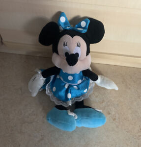 Minnie mouse Plüsch Plüschtier Blaues Kleid Top Zustand Stofftier Disney