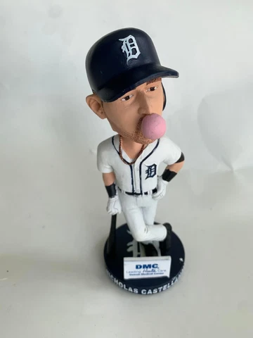NICHOLAS CASTELLANOS DMC BUBBLE GUM BOBBLEHEAD DETROIT TIGERS NIB Cover