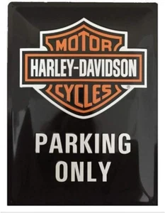 Nostalgic-Art Cartel metálico - Harley-Davidson Parking Only - 15 x 20 cm 26117 - Imagen 1 de 14