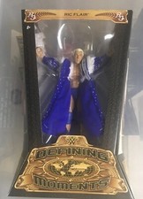 WWE Defining Moments Ric Flair Wrestling Figure Mattel WCW WWF Legend Last Match