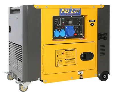 Pro-Lift-Werkzeuge Stromaggregat Silent Dieselgenerator 230V 5500W W2447 - Bild 1 von 4