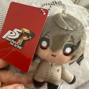 PERSONA 5 The ROYAL Goro Akechi Plush Doll Keychain Mascot Japan New - Picture 1 of 2