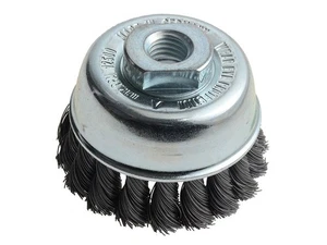 Lessmann - Knot Cup Brush 65mm M14 x 20 x 0.35 Steel Wire - Picture 1 of 1