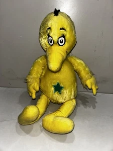 Peluche Kohl's Cares Dr. Seuss The Sneetches pájaro amarillo 16" animal de peluche - Imagen 1 de 3