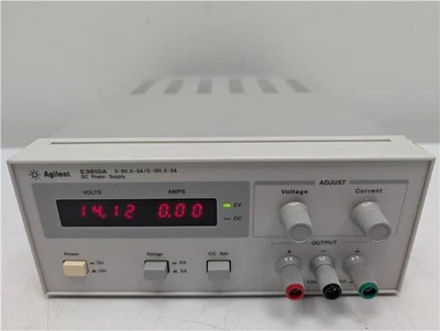 E3610A Keysight Agilent HP DC Power Supply, 8V 3A 15V 2A 30W - Image 1 of 4
