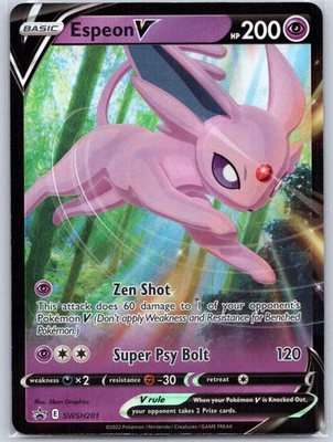 Espeon V SWSH201 Near Mint SWSH: Sword & Shield Promo Cards Pokemon Shipnow - Image 1 of 2