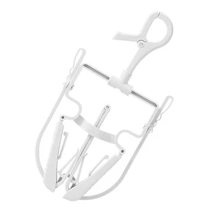Anti-slip Heavy Duty Hanger Plastic Hangers for Hoodies Foldable Clothing - Picture 1 of 12