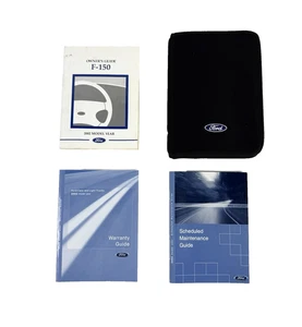 2002 Ford F150 Truck Owner’s Manual Guide Book Set w/ Cloth Case OEM - Picture 1 of 5