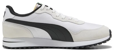 Zapatos de golf Puma Helsinki G 312158-01 Puma blancos Puma negros unisex sin clavos Foto 1 de 4