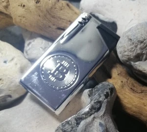 1 x Feuerzeug Gas Jet Feuerzeuge Lighter mit Alu Cover Hülle Money Serie Silber - Bild 1 von 8