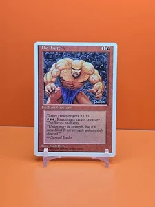 🔴🔴🔴 1995 MAGIC THE GATHERING THE BRUTE 4TH EDITION ALTERNATE UNPLAYED 🔴🔴🔴 - Picture 1 of 4