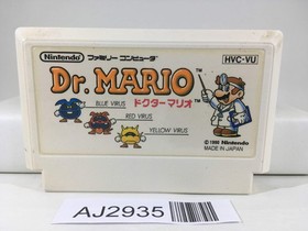 AJ2935 Dr. Mario Nintendo Famicom NES Japan