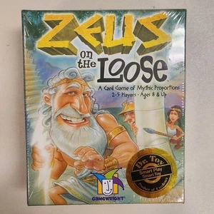 Zeus On The Loose A Card Game of Mythic Proportions by Gamewright Complete New - Picture 1 of 2