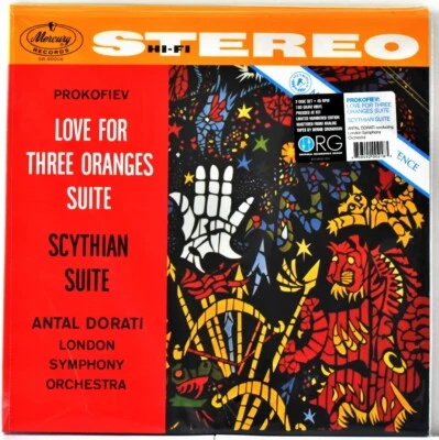 AUDIOPHILE ORG 118 PROKOFIEV "Love fore 3 Oranges" 45rpm #2LPs LOW No. #864 SS - Image 1 of 2