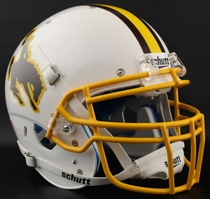*CUSTOM* WYOMING COWBOYS NCAA Schutt XP Authentic GAMEDAY Football Helmet - Picture 1 of 4