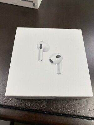 USED ONE TIME Apple Air Pods 3rd Generation Wireless In-Ear Headset - White • 105$
