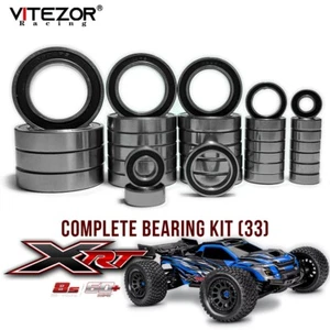 33Pcs Complete Ball Bearing Kit Fit Traxxas 1/6 XRT 78086-4  Rc Race Truck Car - Picture 1 of 7