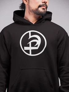 Krav Maga Symbol Hoodie with Chest print - Krav Maga Hooded Top - Krav Maga Gift - Picture 1 of 2