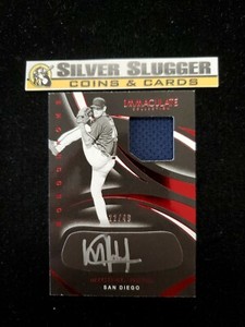 2020 Michel Baez Immaculate Jersey Auto /49! San Diego Padres!