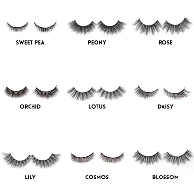 One Pair of 3D Silk False Fake Eyelashes Vegan Cruelty Free Natural to Glam - Image 1 of 4